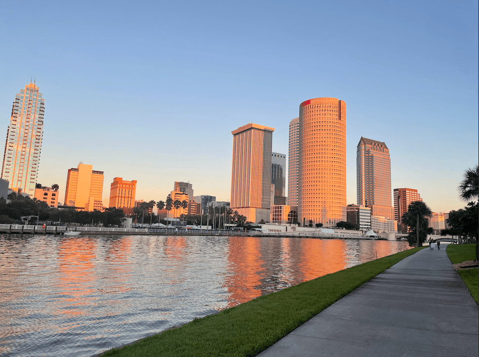 City of Tampa on the Riverwalk