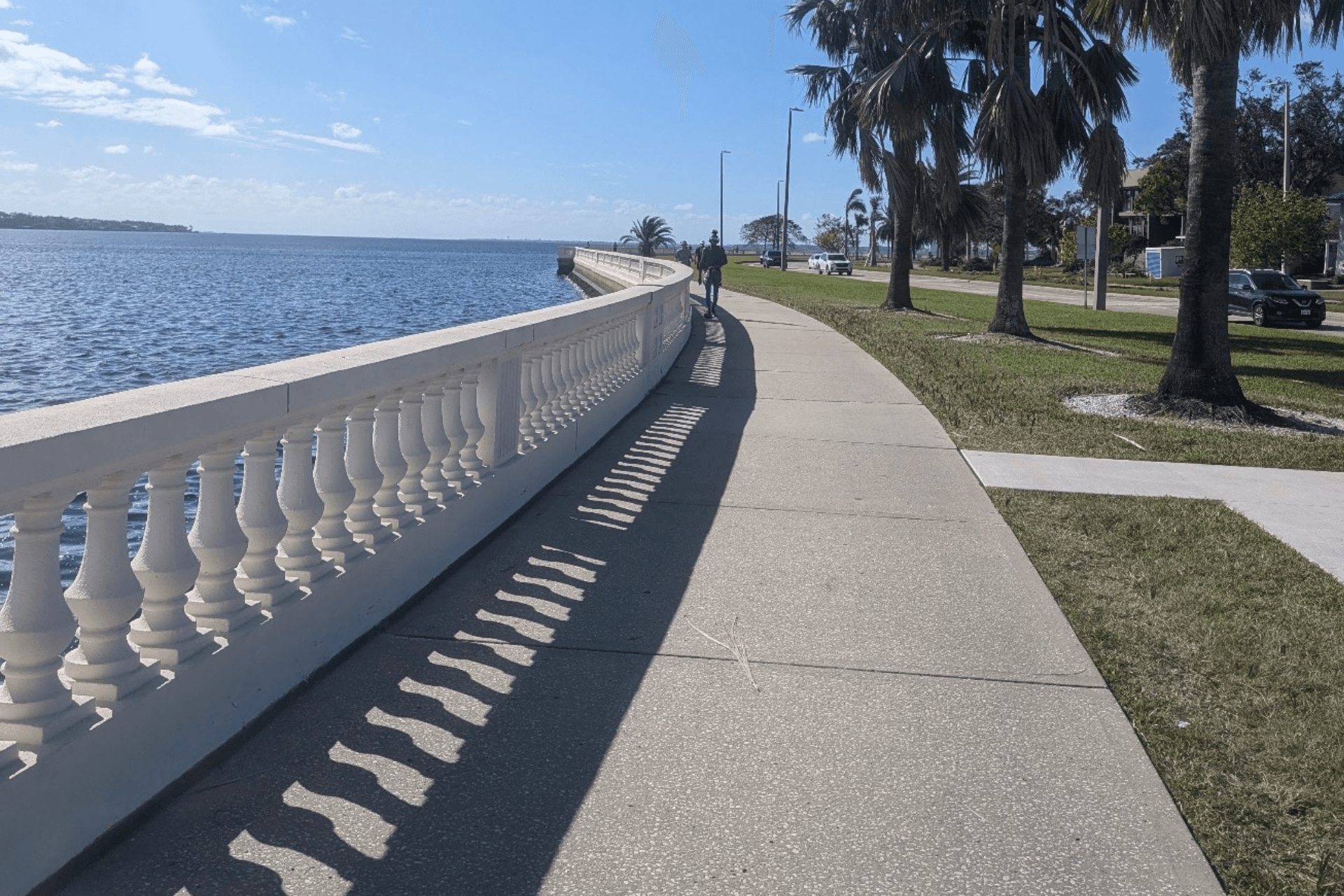 Bayshore Boulevard sidewalk