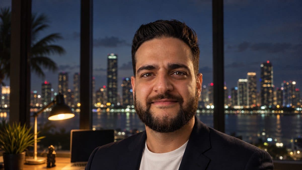 Daniel Lewis, Founder of OC Technology Solutions, in Miami.